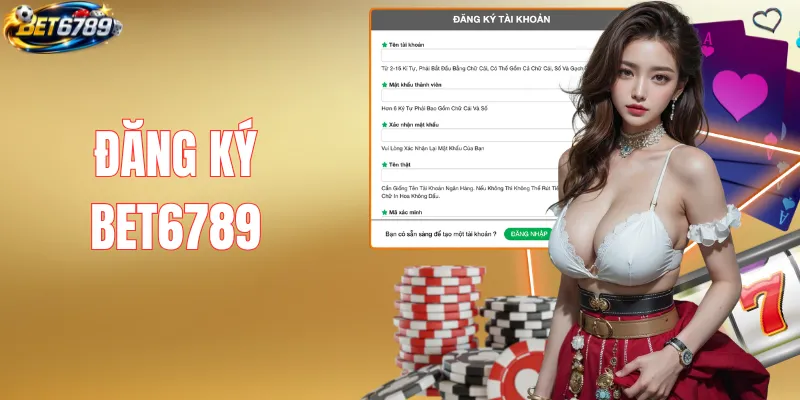 Đăng Ký BET6789 – Bước Đầu Trải Nghiệm Giải Trí Hấp Dẫn